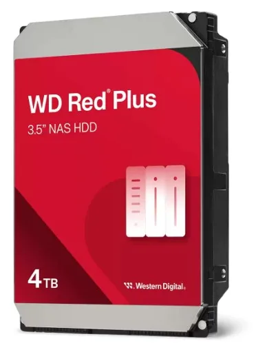 Жёсткий диск Western Digital Red Plus 4 ТБ