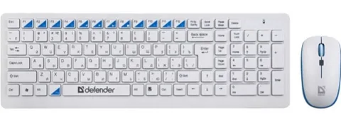 Клавиатура и мышь Defender Skyline 895 Nano