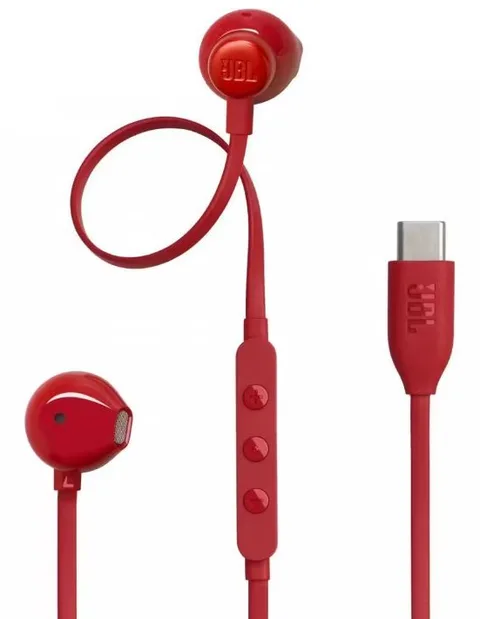 Гарнитура JBL Tune 305C, красный