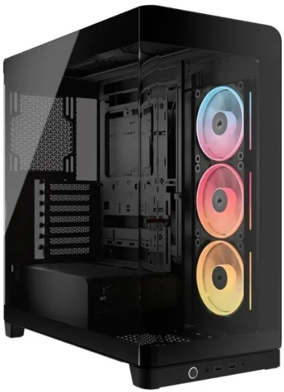 Корпус Corsair Frame 4500X LX-R RGB iCUE LINK, чёрный