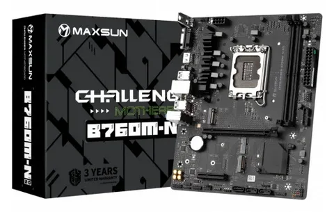 Материнская плата MAXSUN Challenger B760M-N D5 (6940709692387)