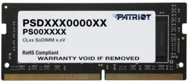 Оперативная память Patriot Memory PSD416G320081S DDR4 SO-DIMM 16 ГБ 3200 МГц