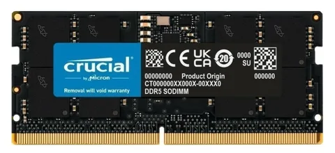 Оперативная память Crucial CT16G56C46S5 DDR5 SO-DIMM 16 ГБ 5600 МГц