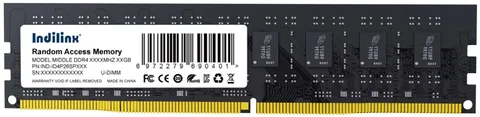 Оперативная память INDILINX IND-ID4P32SP08X DDR4 8 ГБ 3200 МГц