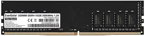 Оперативная память Exegate EX287014RUS DDR4 16 ГБ 2666 МГц