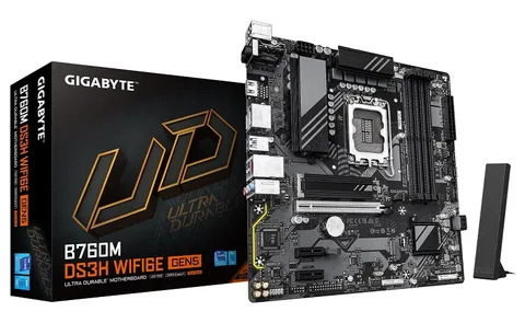 Материнская плата GIGABYTE B760M DS3H WIFI6E GEN5
