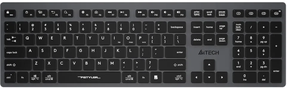 Клавиатура A4Tech Fstyler FBX50C, серый