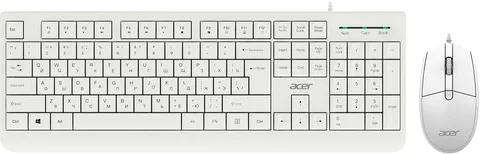 Клавиатура и мышь Acer OCC400, белый