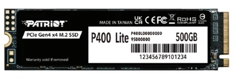 SSD Patriot Memory P400 Lite 500 ГБ M.2 NVMe