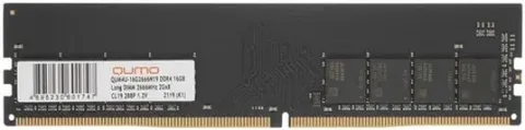 Оперативная память Qumo QUM4U-16G2666N19 DDR4 16 ГБ 2666 МГц
