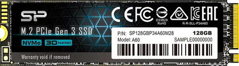 SSD Silicon Power SP128GBP34A60M28 128 ГБ M.2 NVMe