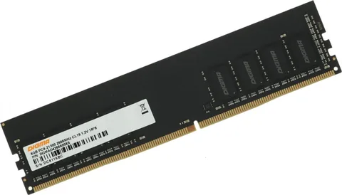 Оперативная память DDR4 8GB Digma DGMAD42666008S PC4-21300 2666MHz CL19 1.2V RTL DDR4