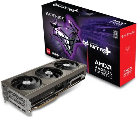 Видеокарта Sapphire Radeon RX 9070 NITRO OC 16 ГБ (11349-01-20G)