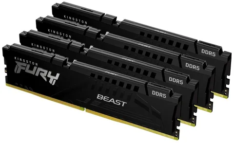 Оперативная память Kingston FURY KF552C40BBK4-128 DDR5 128 ГБ (4×32 ГБ) 5200 МГц