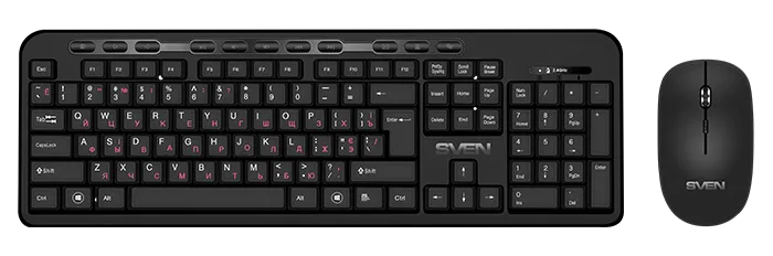 Клавиатура и мышь Sven KB-C3200W