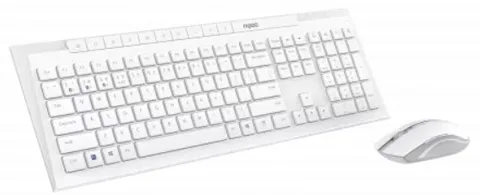 Клавиатура и мышь Rapoo 8210M-WHT