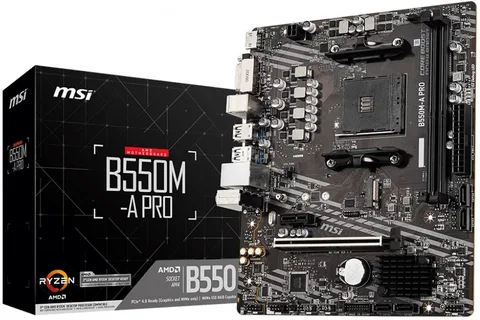 Материнская плата MSI B550M-A PRO