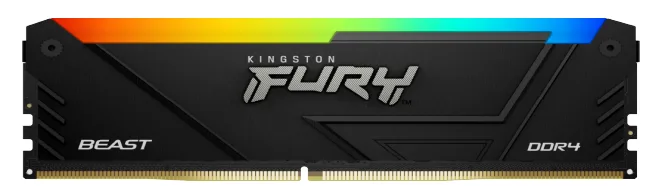Оперативная память DDR4 16GB Kingston FURY KF432C16BB12A/16 Beast RGB Black XMP 3200MHz CL16 2RX8 1.35V 288-pin 8Gbit DDR4