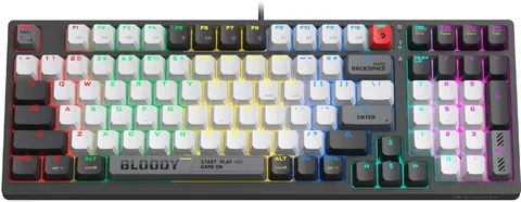 Клавиатура A4Tech Bloody WS98, серый