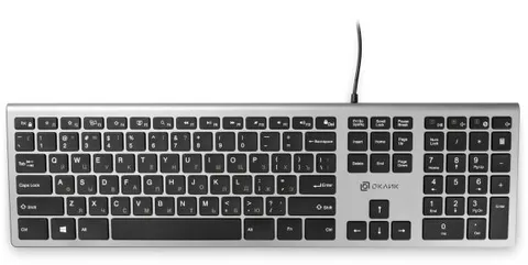 Клавиатура Oklick 890S, чёрный