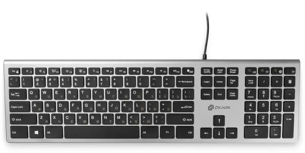 Клавиатура Oklick 890S, чёрный