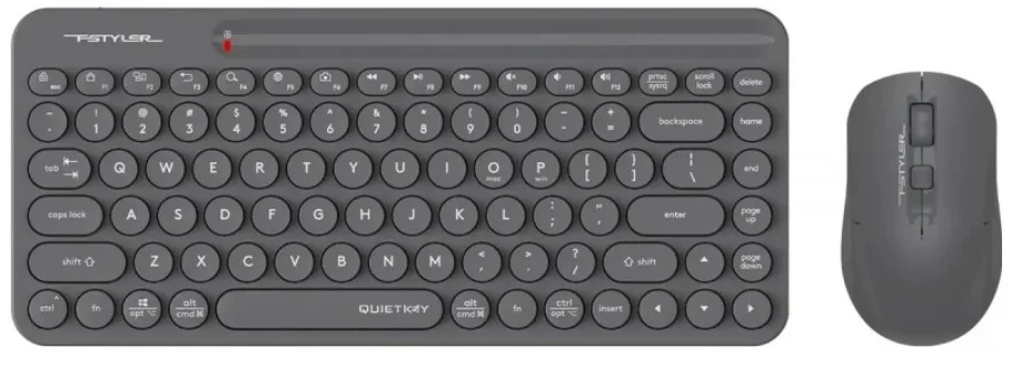 Клавиатура и мышь A4Tech Fstyler FG3200 Air2, серый
