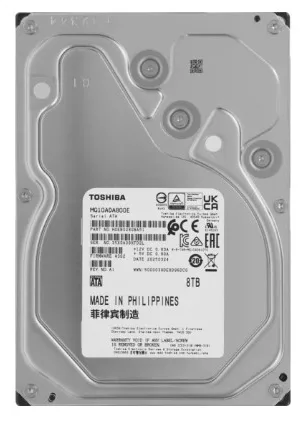 Жёсткий диск Toshiba S300 AI Surveillance 8 ТБ