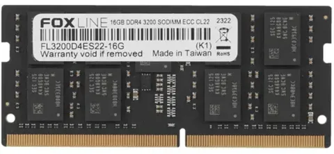 Оперативная память Foxline FL3200D4ES22-16G DDR4 SO-DIMM 3200 МГц