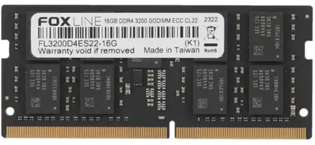 Оперативная память Foxline FL3200D4ES22-16G DDR4 SO-DIMM 3200 МГц