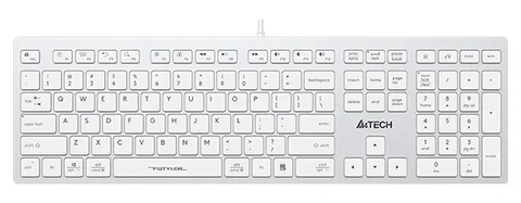 Клавиатура A4Tech Fstyler FX50, белый