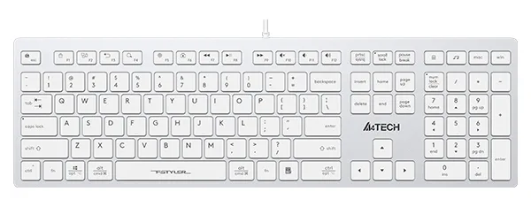 Клавиатура A4Tech Fstyler FX50, белый