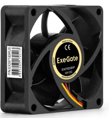 Вентилятор Exegate EX07025B3P