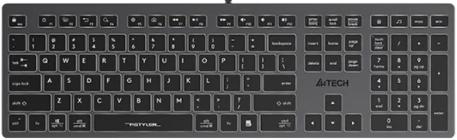 Клавиатура A4Tech Fstyler FX60, белый