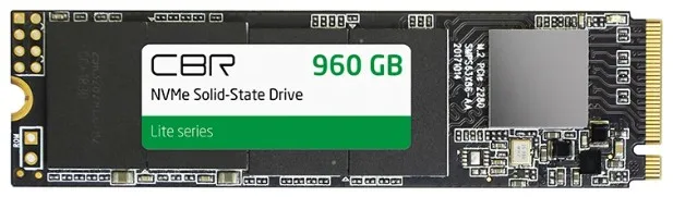 SSD CBR SSD-960GB-M.2-LT22 960 ГБ M.2 NVMe