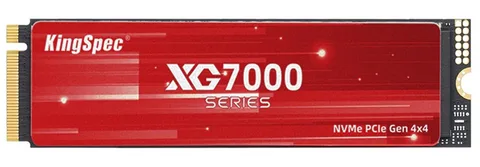 SSD KINGSPEC XG7000-512 2280 512 ГБ M.2 NVMe