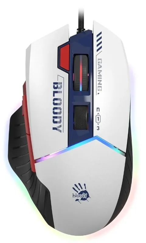 Мышь A4Tech Bloody W95 Max Sports, белый