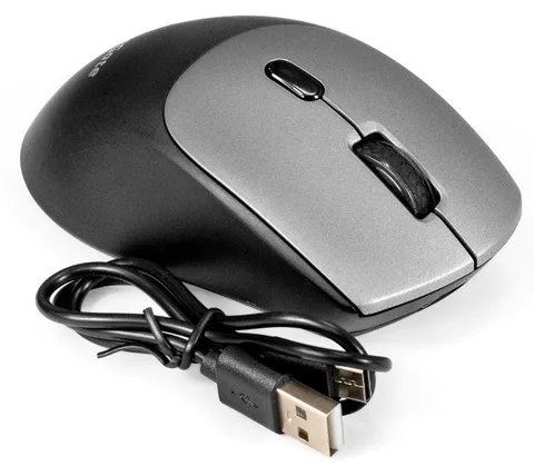Мышь Wireless Exegate Professional Standard BT-070 EX298897RUS (радиоканал 2,4 ГГц, BT 5.2, оптическая, 1600dpi, 6D, 6 кнопок и колесо прокрутки, 500m