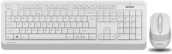 Клавиатура и мышь A4Tech FG1010 WHITE