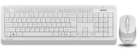 Клавиатура и мышь A4Tech Fstyler FG1010S, белый