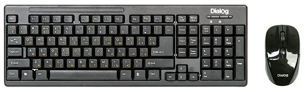 Клавиатура и мышь Dialog KMROP-4010U black USB