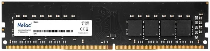 Оперативная память Netac NTBSD4P32SP-08 DDR4 8 ГБ 3200 МГц