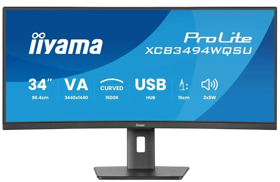 Монитор Iiyama ProLite XCB3497WQSNPH-B1 34"