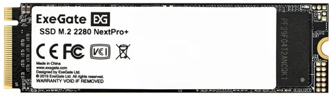 SSD Exegate NextPro+ KC2000TP1TB 1 ТБ M.2 NVMe