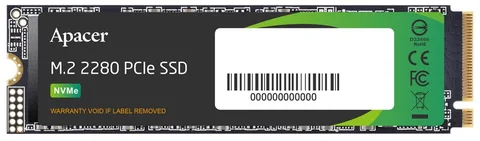 SSD Apacer AP1TBAS2280Q4L-1 1 ТБ M.2 NVMe