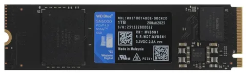 SSD Western Digital Blue SN5100 1 ТБ M.2 NVMe