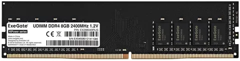 Оперативная память Exegate HiPower DDR4 8 ГБ 2400 МГц