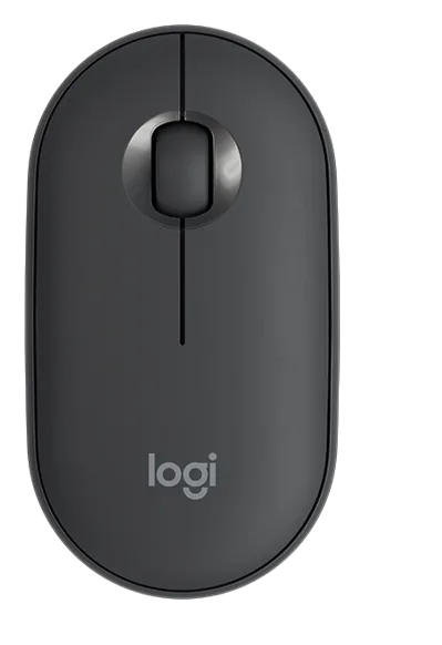 Мышь Logitech Pebble M350, графитовый
