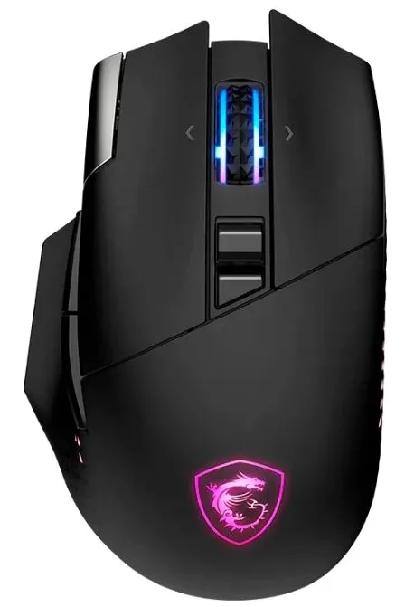Мышь Wireless MSI VERSA PRO W S12-4301340-CLA черный оптическая 26000dpi BT/Radio USB 15but 2102695