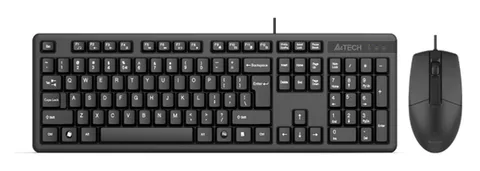 Клавиатура и мышь A4Tech KK-3330 USB (BLACK)