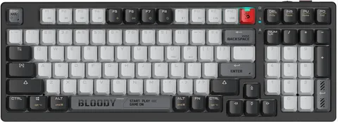 Клавиатура A4Tech Bloody WS98, белый
